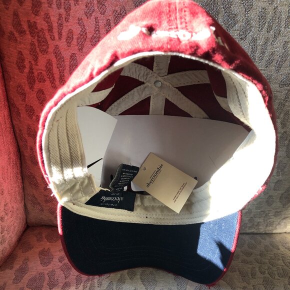 NEW Y2K 90's abercrombie Logo Boys Cap - Picture 9 of 11
